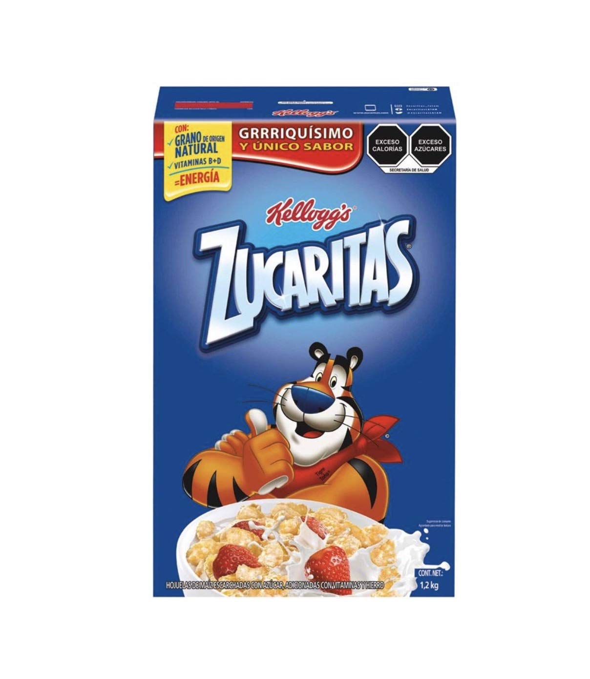 KELLOGG'S - Kellog's - Cereal Zucxaritas Kellog's, Desayuno Cena - 1.2 kg (empaque puede variar)