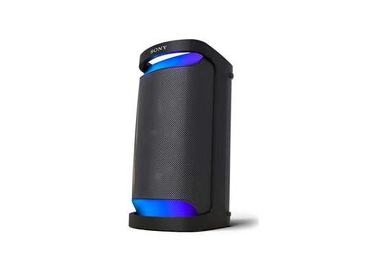 Sony - Sony SRS-XP500 - Bocina Bluetooth con Sonido Potente, iluminación y batería de 20 h (IPX4, Mega Bass, función de Carga rápida, Party Connect) Negro