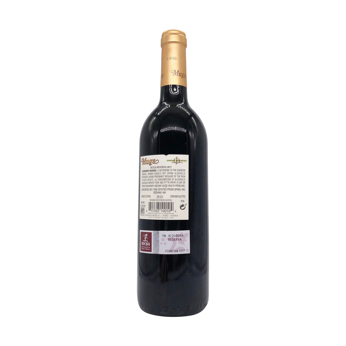 Vino Tinto Muga Reserva 750 ml