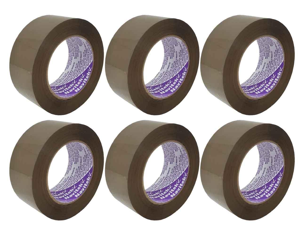NAVITEK - Cinta Empaque Canela Navitek Hotmelt 500 48mm x 150m 6 Piezas
