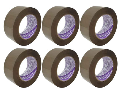 NAVITEK - Cinta Empaque Canela Navitek Hotmelt 500 48mm x 150m 6 Piezas