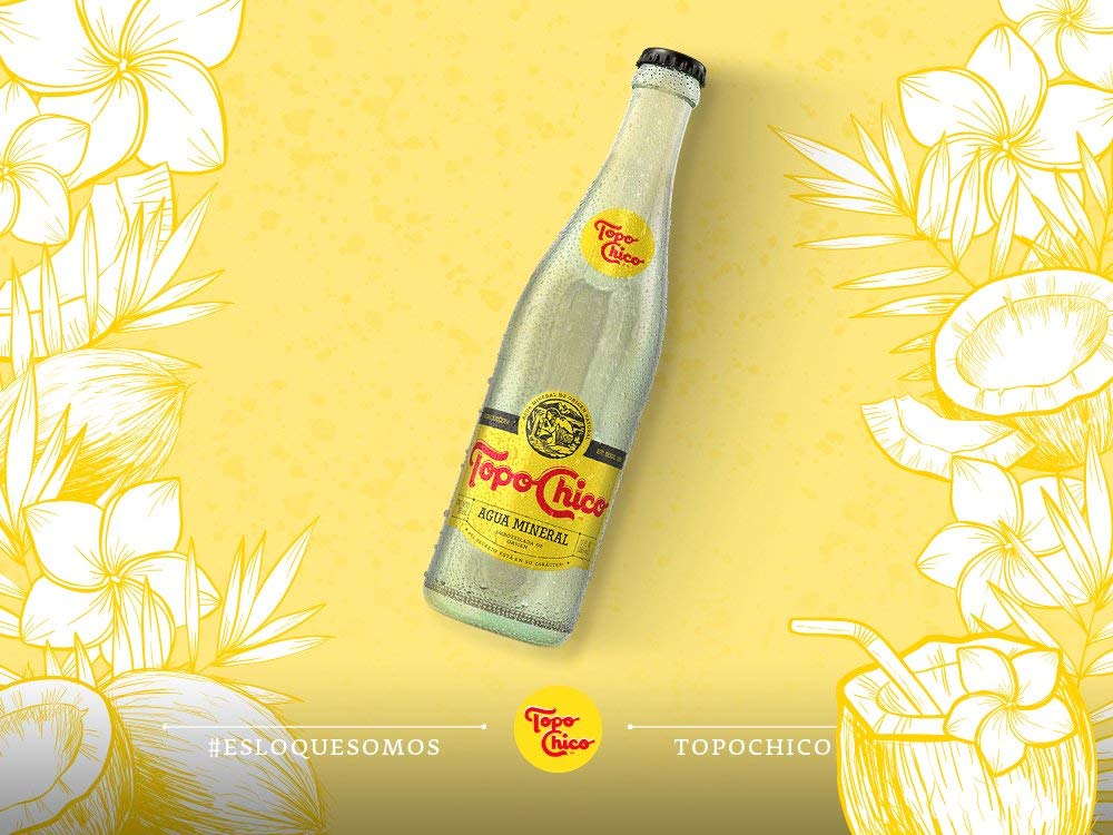 Shepherd Neame Agua Mineral Topo Chico, 12 pack de 192ml, Hecha en México.