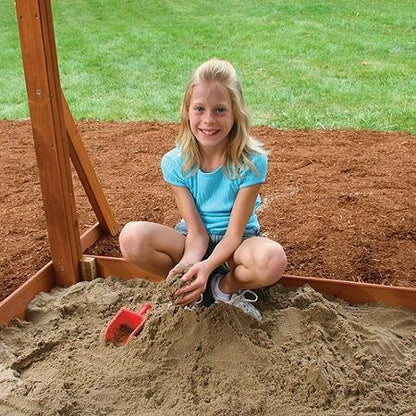 PREMIUM Play Sets Swing Ainsley – Listo para Montar, madera, multicolor