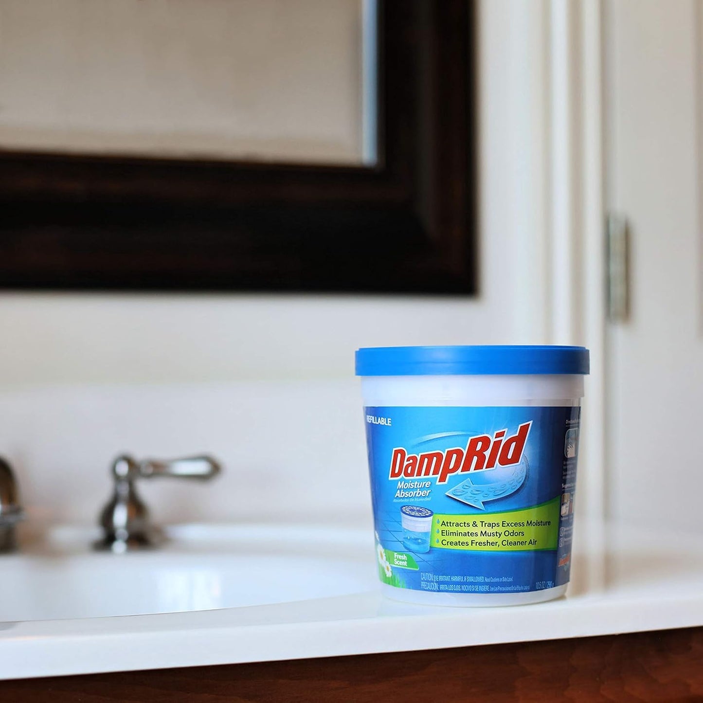 DampRid Absorbente de Humedad Aroma Fresco 11 oz