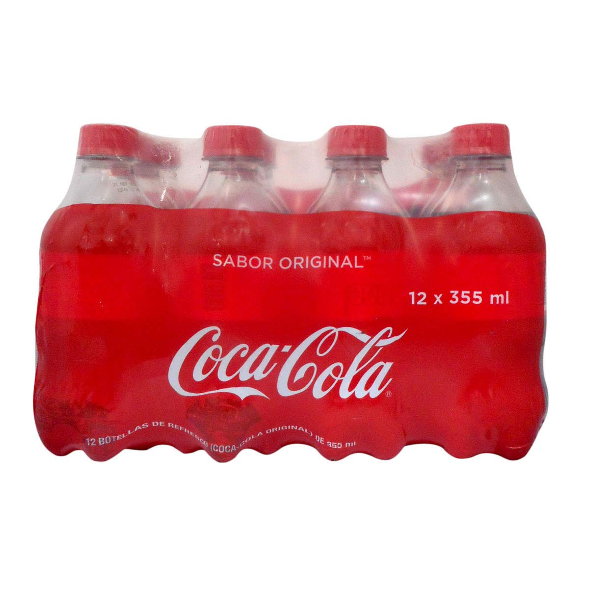 Refresco Coca Cola 12 botellas de 355 ml c/u