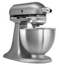 KitchenAid Premium Paquete de 2 KSM75SL Classic Plus 4.5-Qt. Tilt-Head - Mezclador de pie, Color Plateado