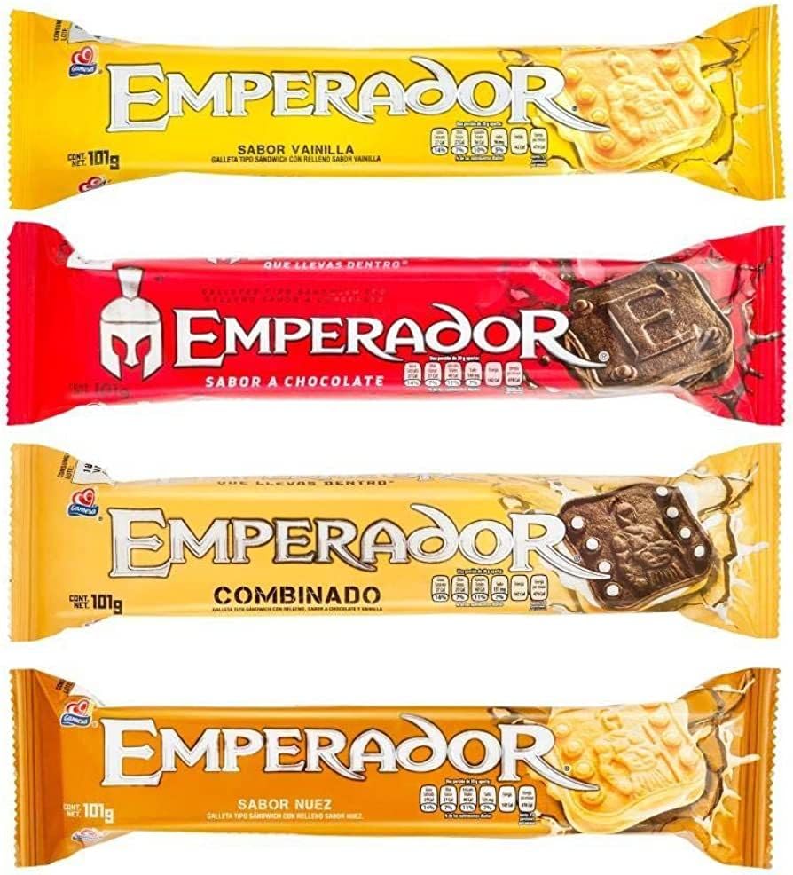Emperador - Galleta Emperador Surtido 4 sabores
