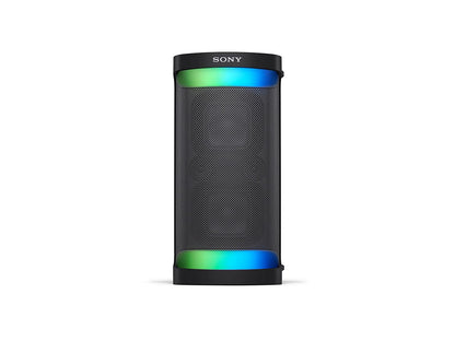 Sony - Sony SRS-XP500 - Bocina Bluetooth con Sonido Potente, iluminación y batería de 20 h (IPX4, Mega Bass, función de Carga rápida, Party Connect) Negro