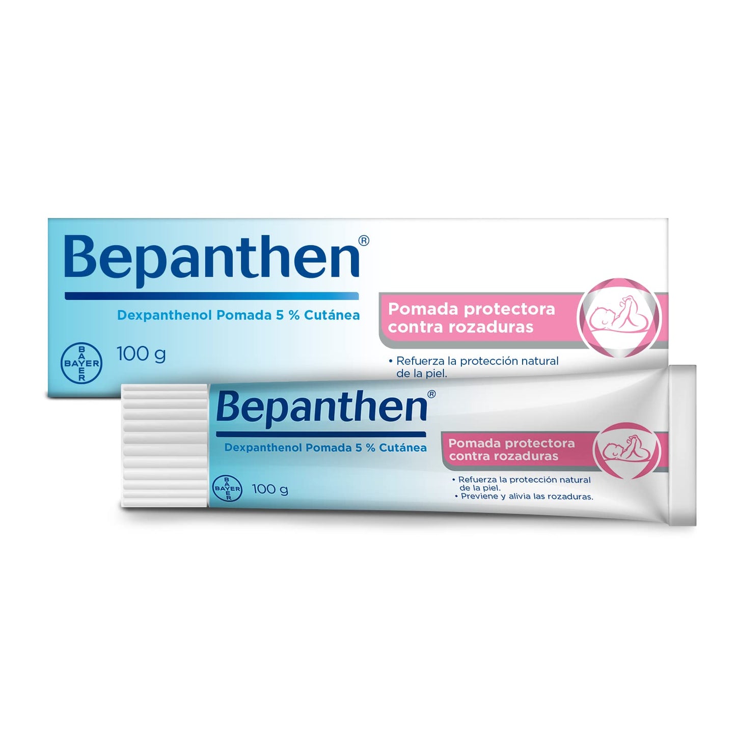Bepanthen Pomada Protectora Contra Rozaduras de Bebé Dexpanthenol 5 %