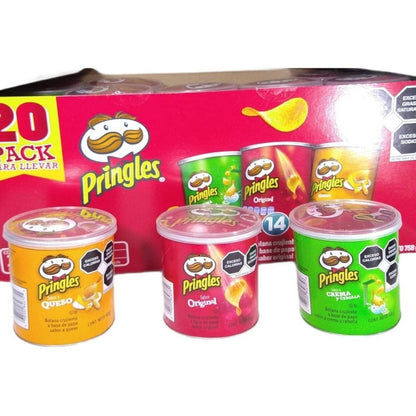 Pringles - Papas Pringles paquete surtido 20 de 40g