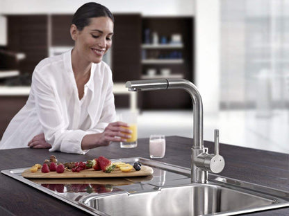 Teka - Teka ARK 938 Kitchen faucet Cromo - Grifo (Retirable, Cromo, Grifos de palanca, Solo, Tipo L, 360°)