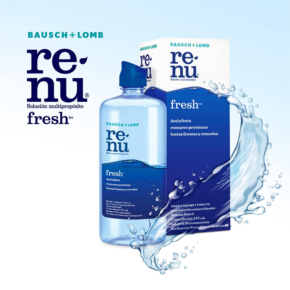 Bausch Lomb Renu Fresh No Rub 355ml, Pack of 1