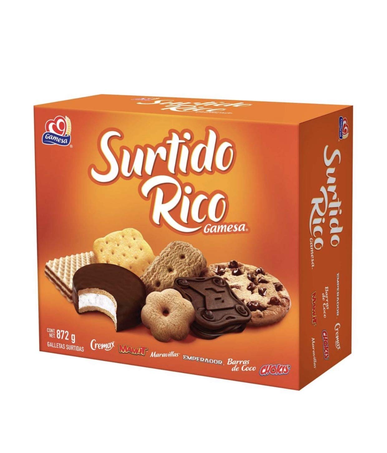 Gamesa - Galletas Surtido Rico Gamesa Caja - 872 Gramos