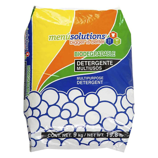Menu Solutions - Detergente en Polvo Multiusos 9Kg