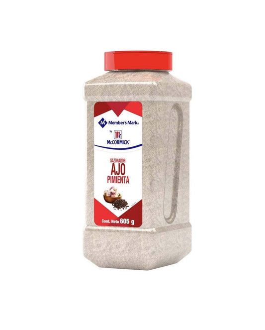 “Genérico” - AJO PIMIENTA MEMBER'S MARK PRESENTACIÓN DE 158 GRAMOS CONDIMENTO ESPECIAS RESTAURANTE NEGOCIO CASA