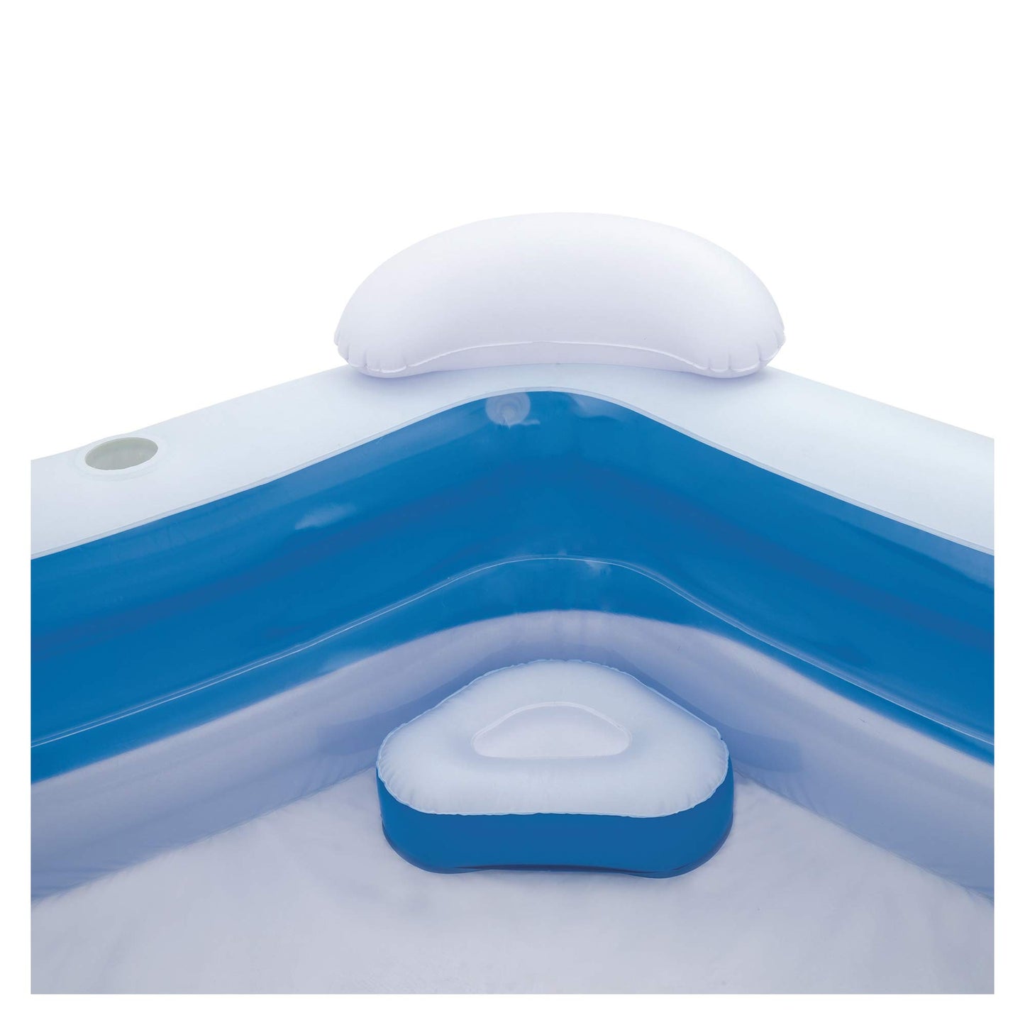 Bestway H2OGO! Piscina Familiar de 7 pies x 6 pies 9 Pulgadas x 27 Pulgadas