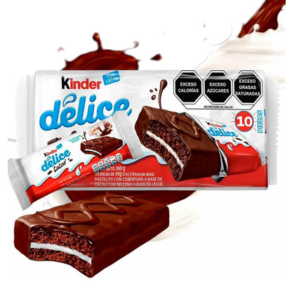Kinder - Kinder Chocolate Delice Cacao - 10 Piezas