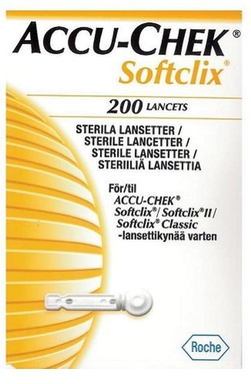 Accu Chek Softclix Lancet, Pack De 200, Pack of 1