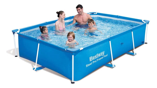 Bestway ALBERCA Piscina Tubular Rectangular 270 X 183 X 61 CM con Cubierta
