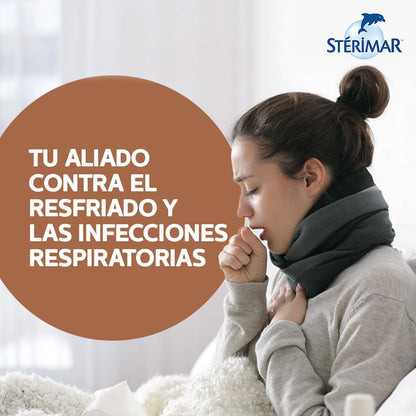 Stérimar Cobre, Lubricante Nasal 100% Natural con Solución de Agua de Mar y Cobre, Auxiliar en Infecciones Respiratorias para Toda la Familia,100 ml