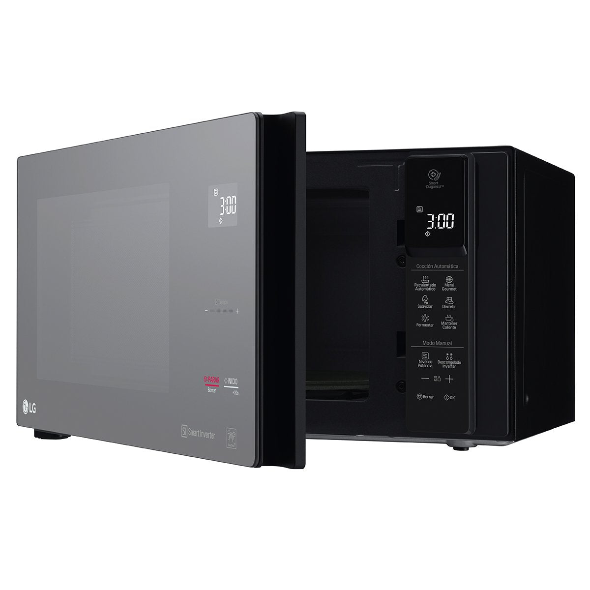 LG - LG Microondas NeoChef Inverter, color Negro, 1.5 Pies Cúbicos