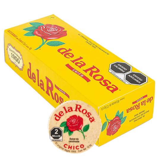 DE LA ROSA - De La Rosa Mazapanes - 60 Piezas De 12.5 G C/U