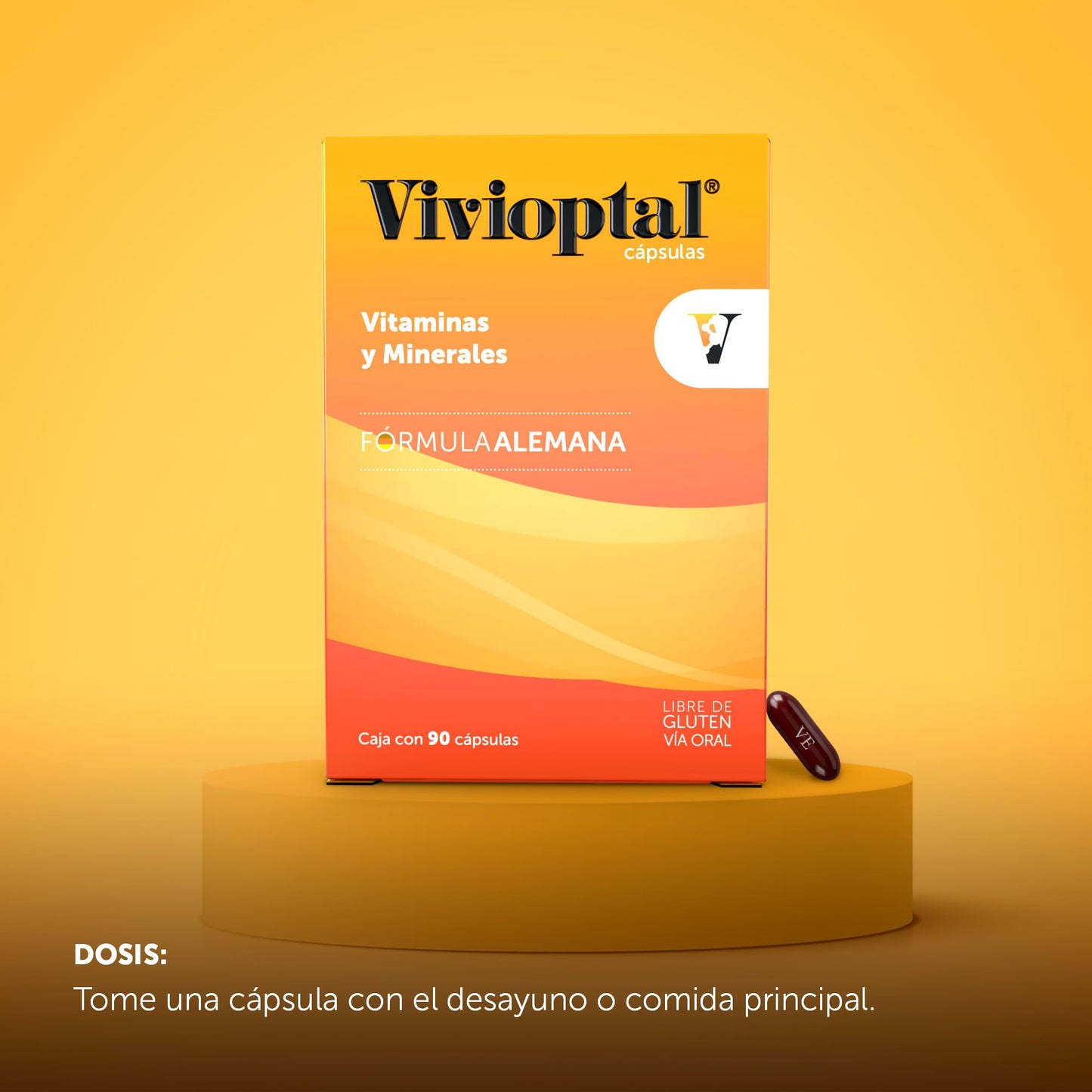 B BOMUCA - Vivioptal Vitaminas y Minerales 90 cápsulas