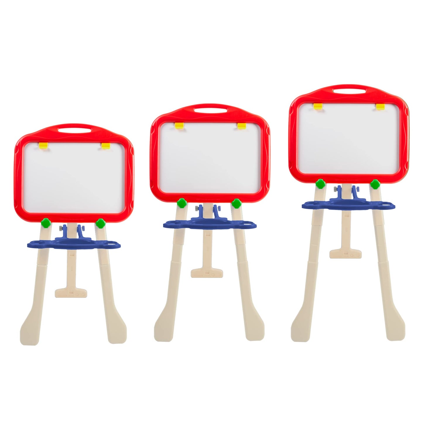 Crayola® Caballete de trípode, magnético 4 en 1, borrado en seco, pizarrón y superficies de pintura, altura ajustable, accesorios de arte integrales, a partir de 3 años