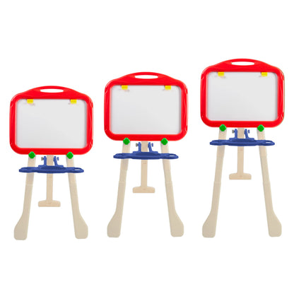 Crayola® Caballete de trípode, magnético 4 en 1, borrado en seco, pizarrón y superficies de pintura, altura ajustable, accesorios de arte integrales, a partir de 3 años