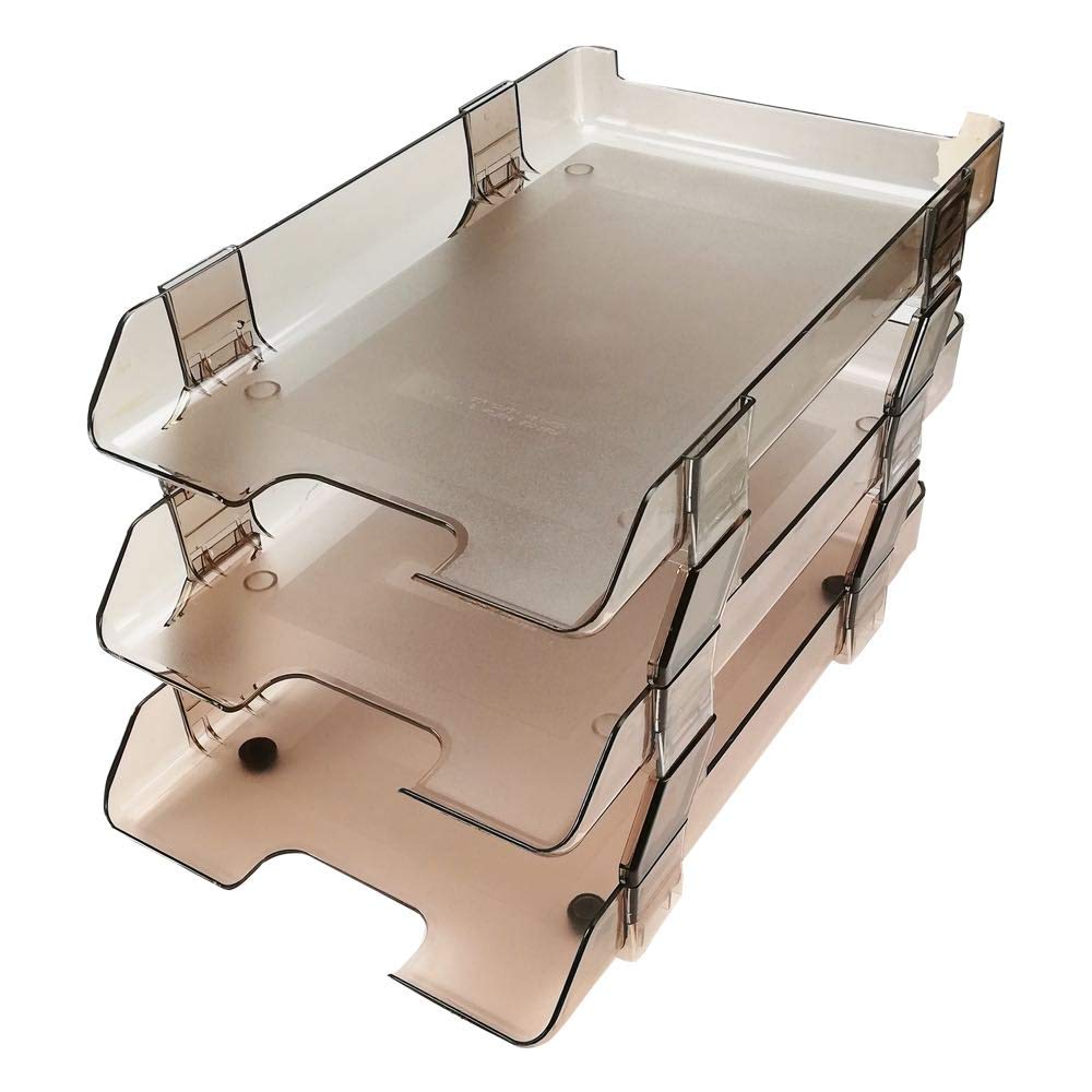 Sablon Charola para Escritorio de 3 Niveles Tamaño Oficio