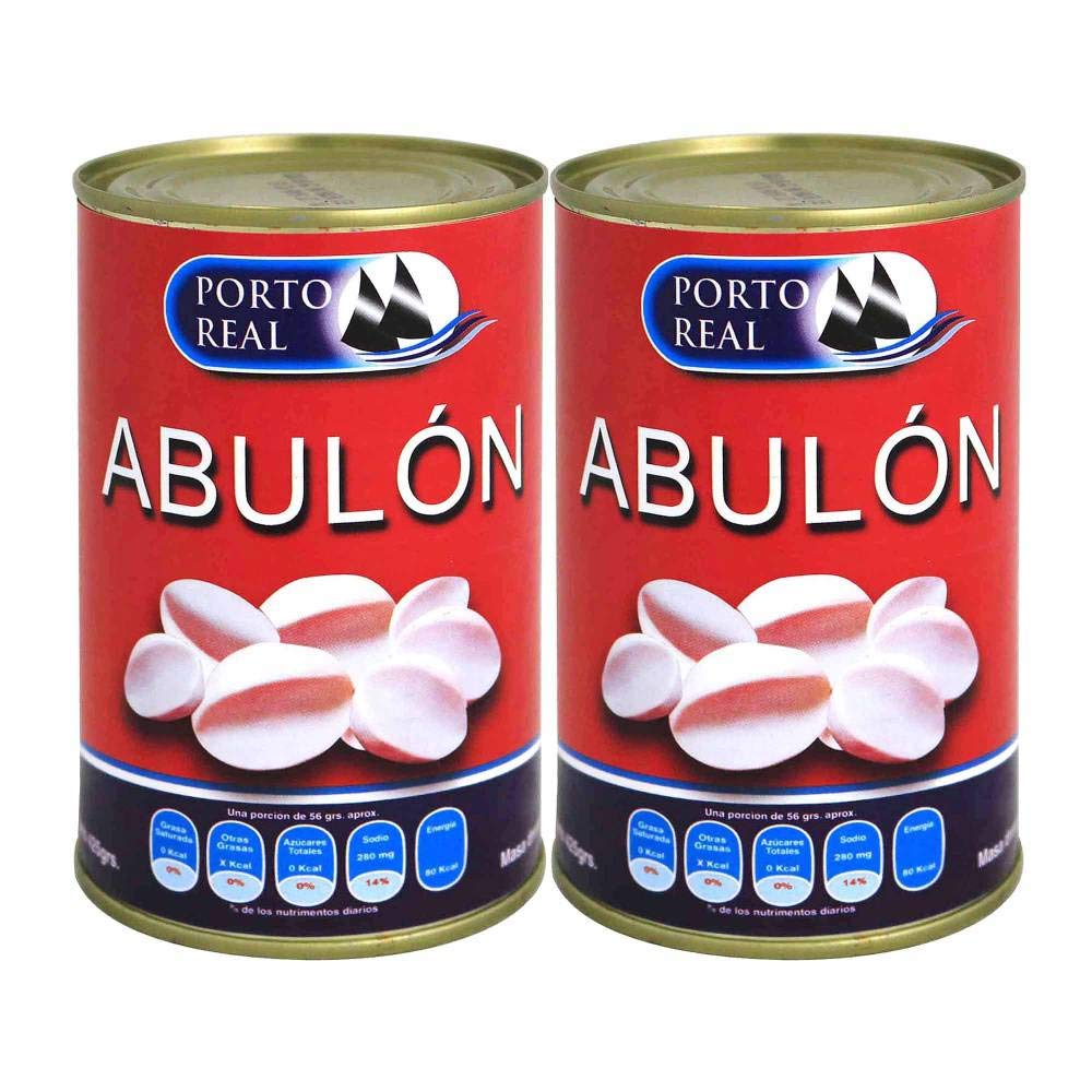 Abulón Porto Real 2 Latas de 425 g +cubrebocas high performance lavable gratis