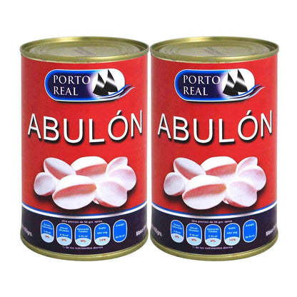 Abulón Porto Real 2 Latas de 425 g +cubrebocas high performance lavable gratis