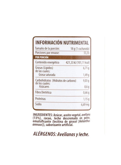 Member's Mark - CREMA DE AVELLANAS MEMBER´S MARK 1 KG SNACK NEGOCIO DULCE REGALO POSTRE FIESTA