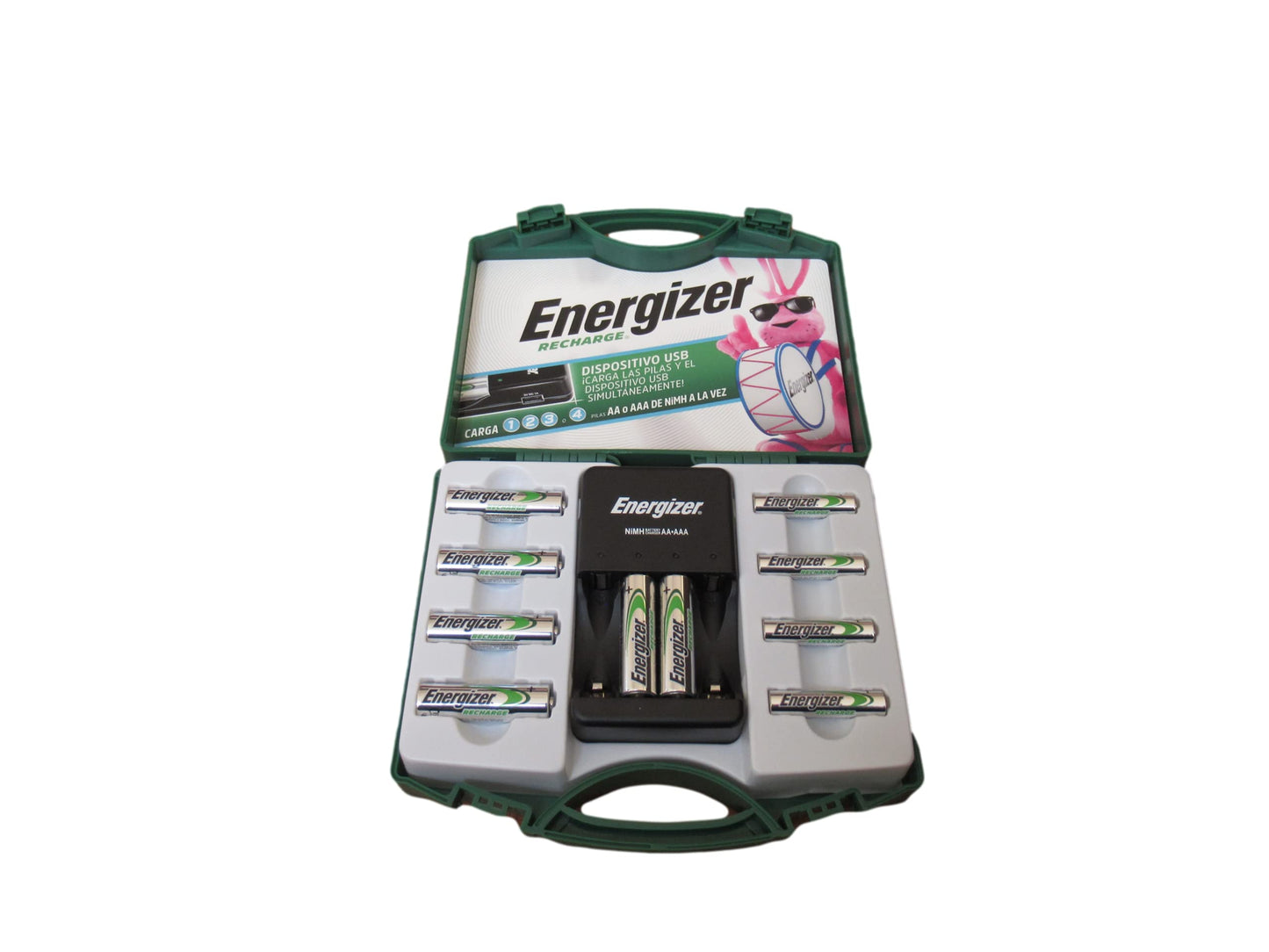 Energizer Recarga, 6 pilas AA y 4 pilas AA recargables con 1 cargador