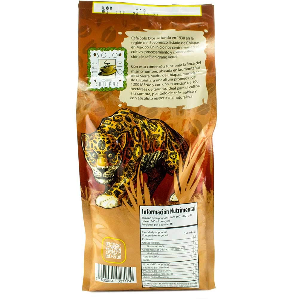 Café Solo Dios Molido Artesanal - 1 Kg