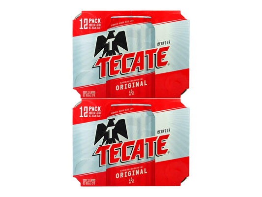 Tecate - Cerveza Tecate Roja 24 Latas 355 Ml