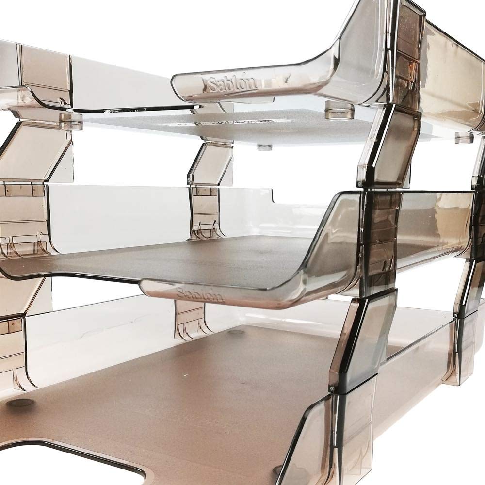 Sablon - Sablon Charola para Escritorio de 3 Niveles Tamaño Oficio