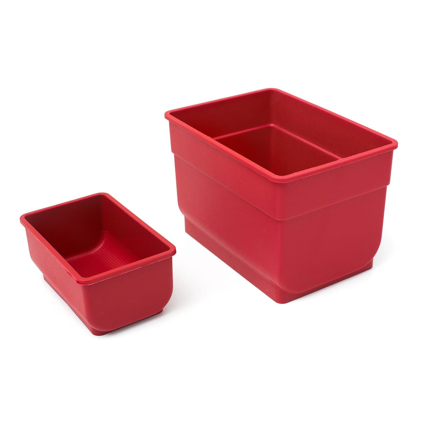 Keter Master Pro Series Cantilever 17186819 Caja de herramientas de 18 pulgadas de plástico rojo/plateado