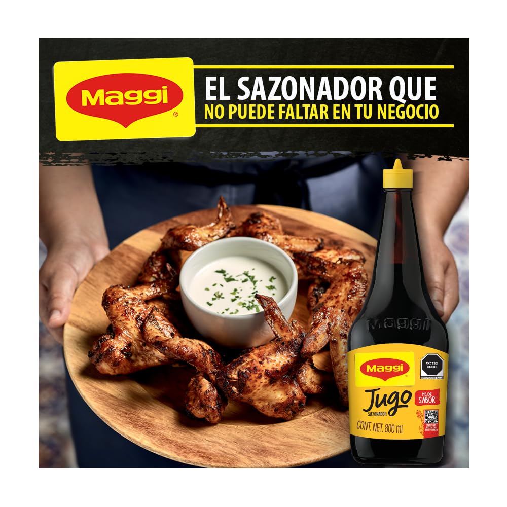 Maggi - Nido, Salsa Jugo Maggi Instantanea, 800 gramos