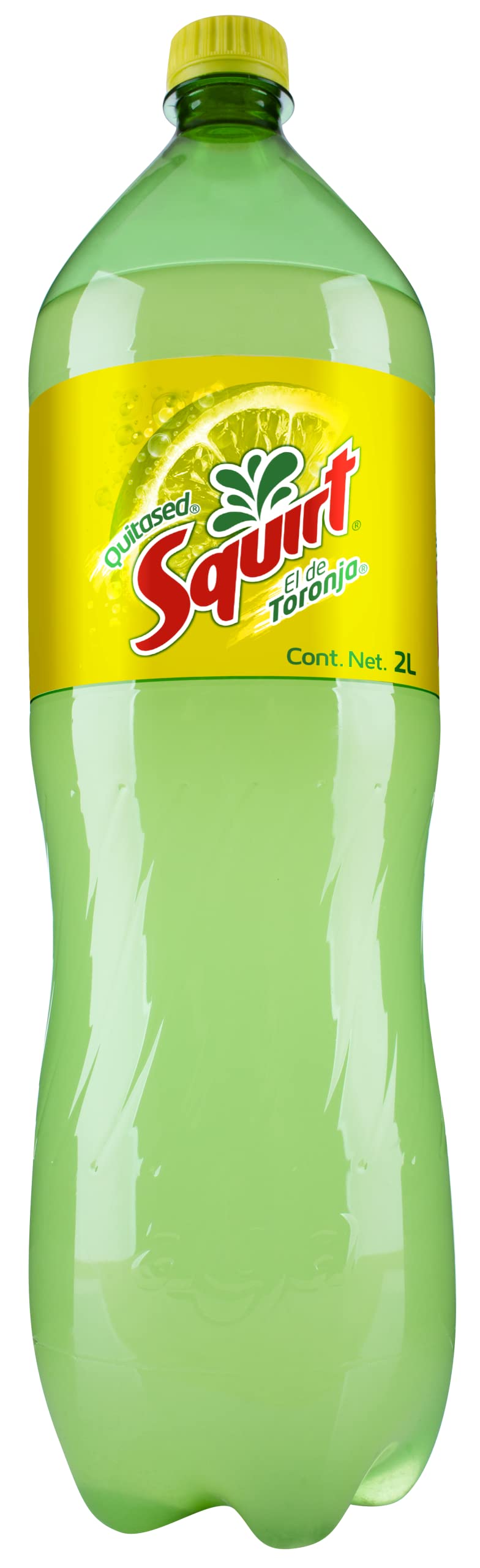 Refresco Sabor Toronja – 9 pack de 2 lts c/u | Bebidas Sabor Toronja – Squirt 2 lts – El Autentico Quitased | Bebida Gasificada Sabor Natural - Producto Mexicano