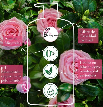 Acondicionador Herbal Essences Suavidad Rosa Mosqueta, 865 ml