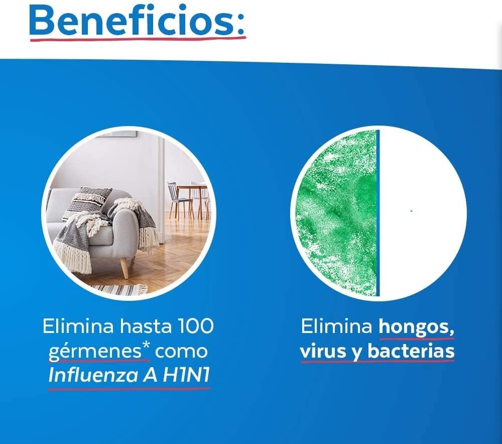 Reckitt Benckiser - Caja con 12 Lysol Spray Desinfectante 475 g Antibacterial