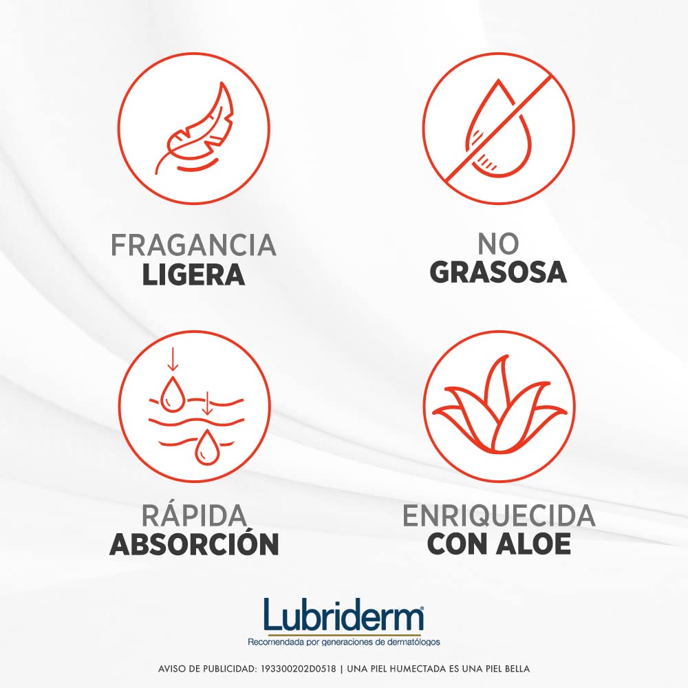 LUBRIDERM Crema Corporal Men Sin fragancia 400 ml