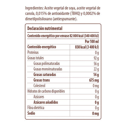 Aceite Ave Action Fry, 10 litros