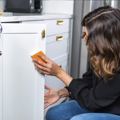 Scrub daddy modelo Eraser Daddy Fibra+Borrador 3 Paquetes de 2 Esponjas c/u