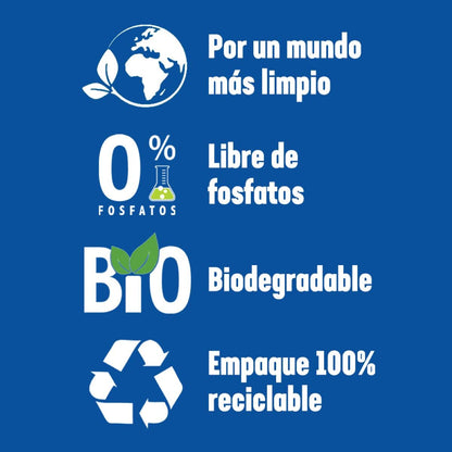 VORAGA 123 - 1-2-3 MAXI PODER con Suavizante y Jazmín 10 kg, detergente en polvo, Con suavizante extra y olor a jazmín, Ropa brillante, fresca y suave.