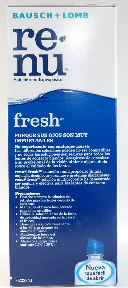 Bausch Lomb Renu Fresh No Rub 355ml, Pack of 1