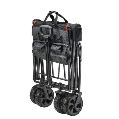 MacSports Mac Sports - Mac Sports Carrito de Carga Extra Largo, Plegable para Uso al Aire de Campo