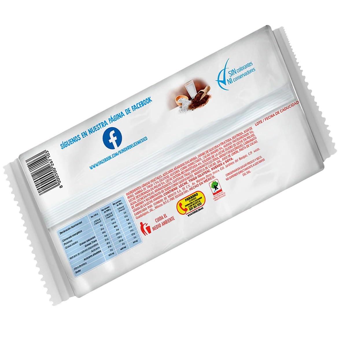 Kinder - Kinder Chocolate Delice Cacao - 10 Piezas