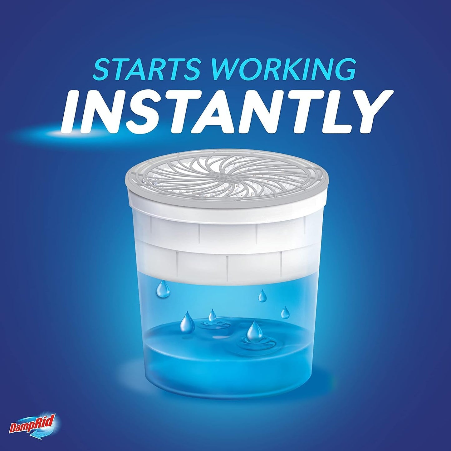 DampRid - Recambio Absorbente de Humedad, Aroma Fresco, 45 onzas
